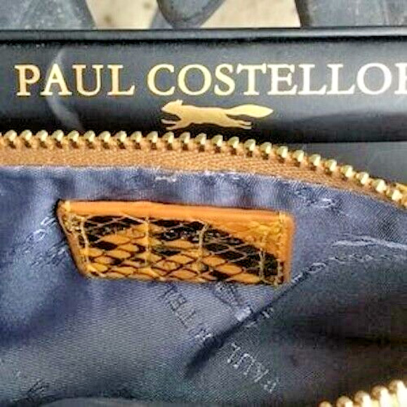 PAUL COSTELLOE Ladies SNAKE SKIN PURSE NWT - Picture 6 of 8